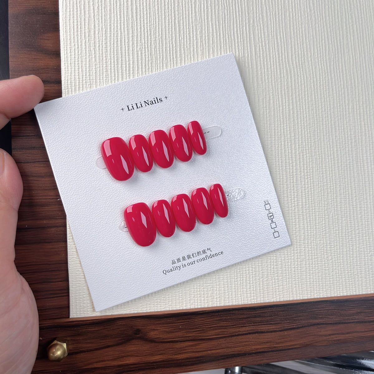 The Essential Solids | Short Round Handmade Press-on Nails – Image 16