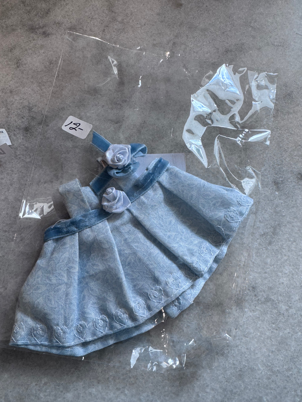 Victorian Rose Garden Labubu Dress Set