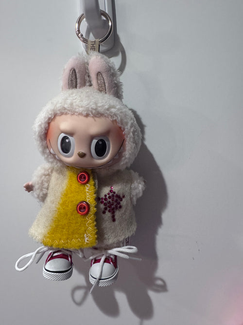 Canadiana labubu outfit handmade