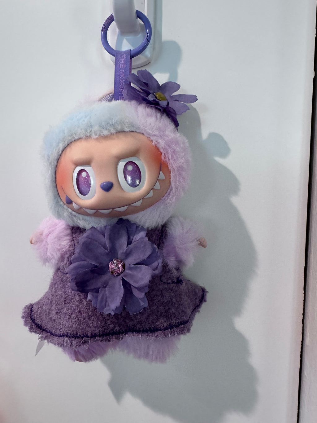 Purple Flower Jumper Set for Labubu