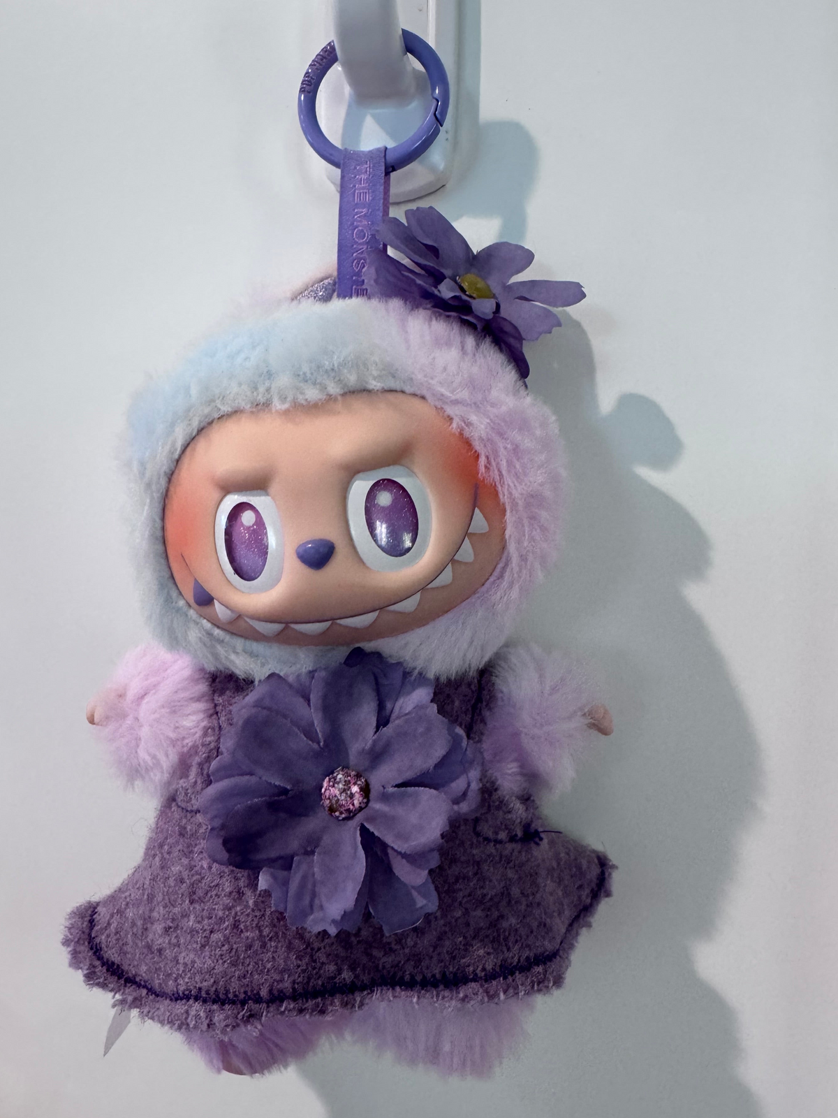 Purple Flower Jumper Set for Labubu