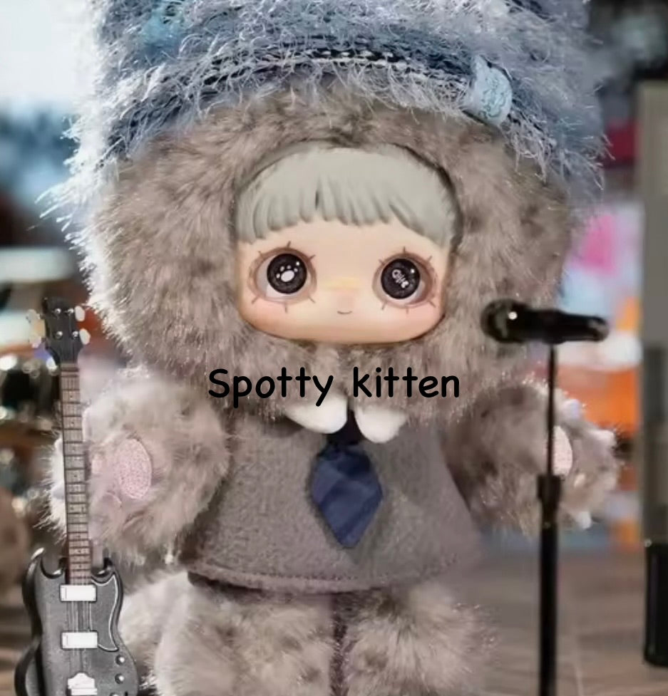 MayMei Kitten Academy Series Plush Blind Box Keychain:  TOPTOY x SURE FUN MayMei Kitten Academy Series Plush Blind Box Keychain
