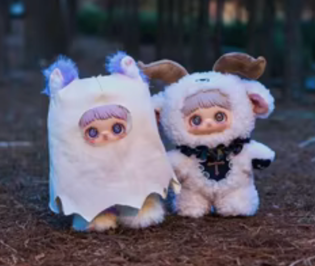 MayMei Dark Forest Series Plush Blind Box – Spooky-Cute gothic Art Toy Keychain