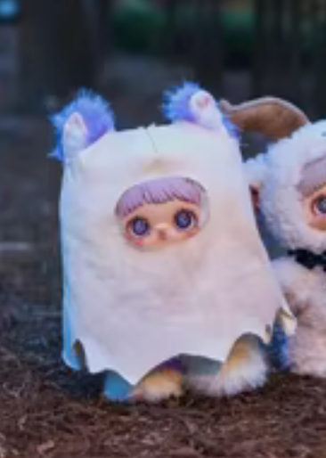 MayMei Dark Forest Series Plush Blind Box – Spooky-Cute gothic Art Toy Keychain