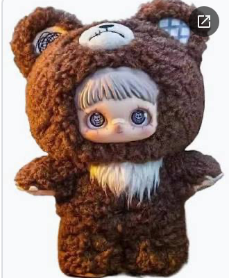 MayMei Dark Forest Series Plush Blind Box – Spooky-Cute gothic Art Toy Keychain
