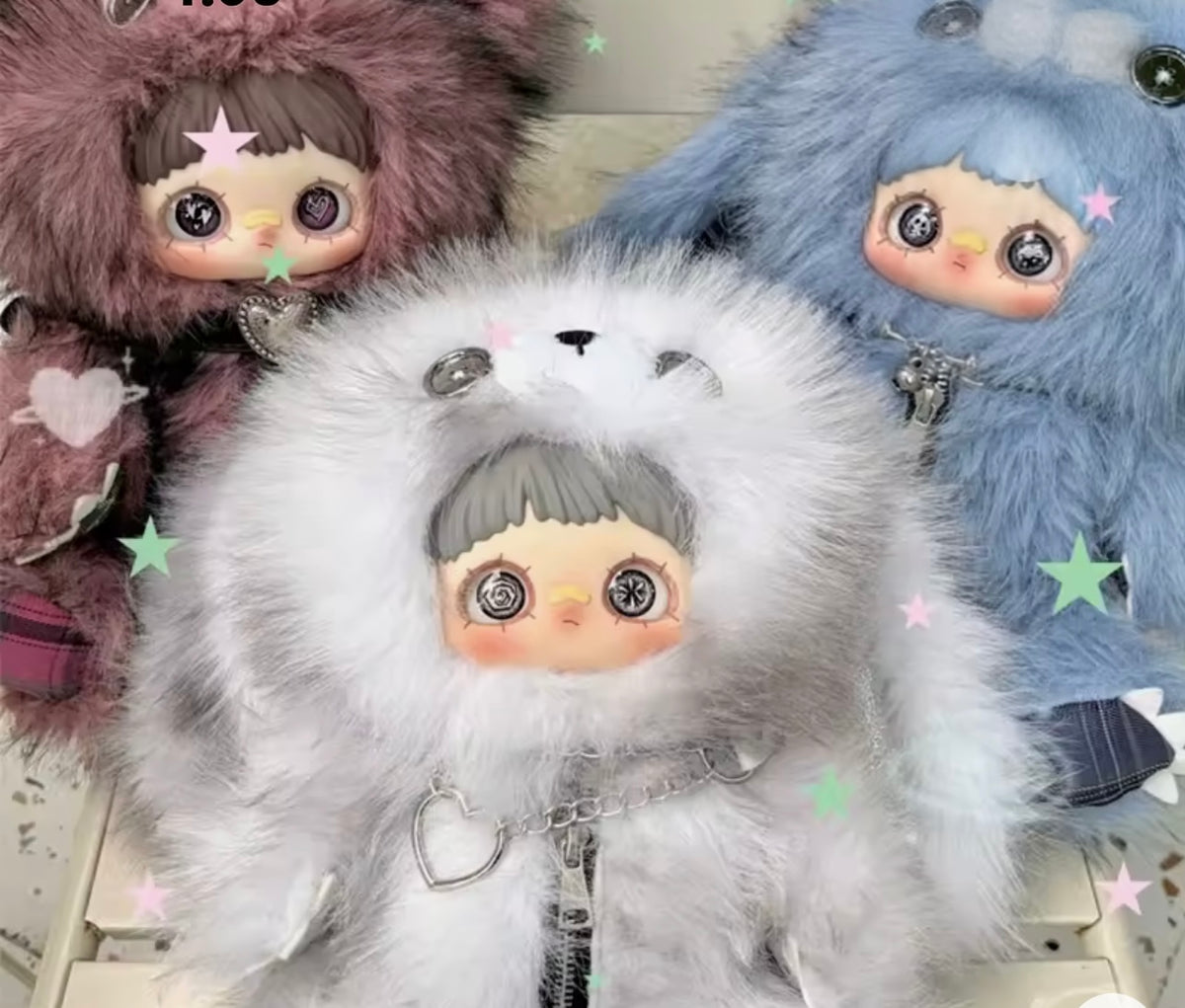 MayMei Rebel Doll Plush Backpack