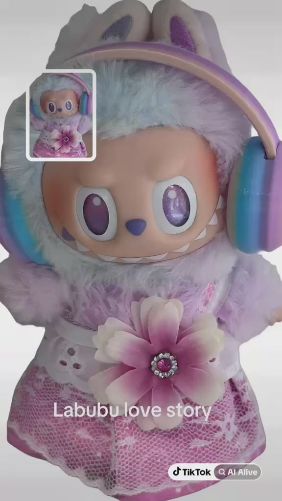 Flower child, labubu outfit